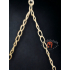 Jewelry hanger metaal gold of wit